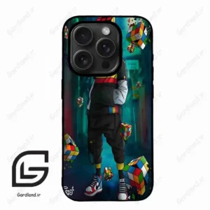 قاب گوشی آیفون 15 پرومکس (Iphone 15 Pro Max ) طرح مکعب کد 2229