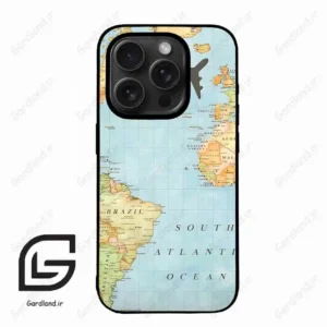 قاب گوشی آیفون 15 پرومکس (Iphone 15 Pro Max ) طرح نقشه کد 2243