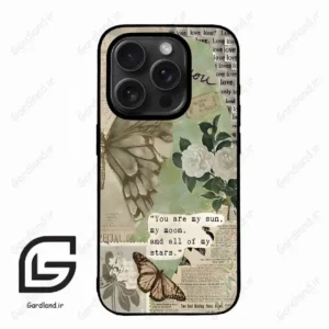 قاب گوشی آیفون 15 پرومکس (Iphone 15 Pro Max ) طرح پروانه کد 2244
