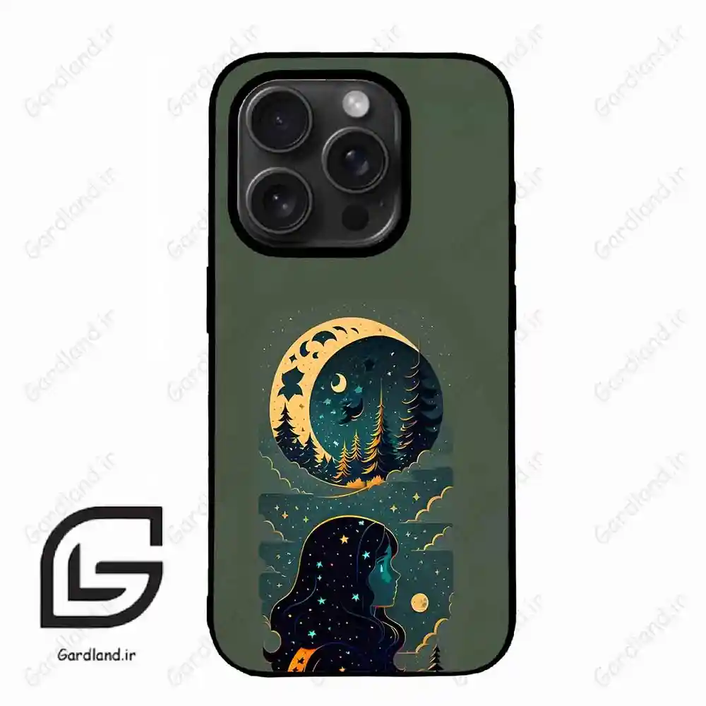 قاب گوشی آیفون 15 پرومکس (Iphone 15 Pro Max ) طرح ماه کد 2267