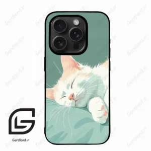 قاب گوشی آیفون 15 پرومکس (Iphone 15 Pro Max ) طرح گربه کد 2403