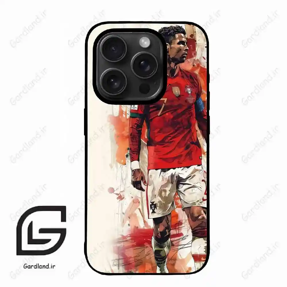 قاب گوشی آیفون 15 پرومکس (Iphone 15 Pro Max ) طرح رونالدو کد 2419