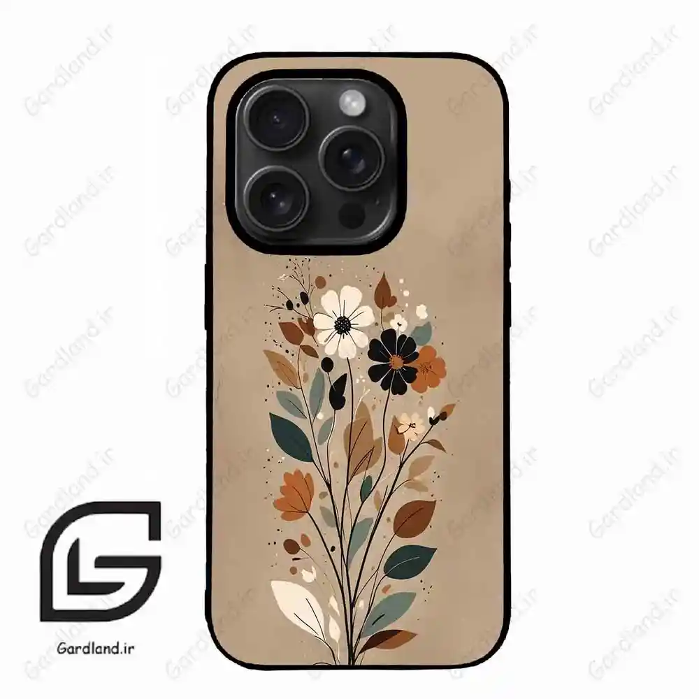 قاب گوشی آیفون 15 پرومکس (Iphone 15 Pro Max ) طرح گل کد 2436