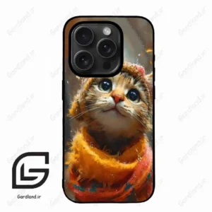 قاب گوشی آیفون 15 پرومکس (Iphone 15 Pro Max ) طرح گربه کد 2440