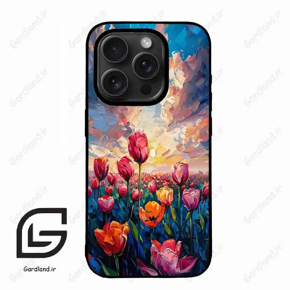 قاب گوشی آیفون 15 پرومکس (Iphone 15 Pro Max ) طرح گل کد 2466
