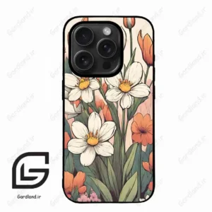 قاب گوشی آیفون 15 پرومکس (Iphone 15 Pro Max ) طرح گل کد 2475