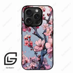 قاب گوشی آیفون 15 پرومکس (Iphone 15 Pro Max ) طرح شکوفه کد 2481
