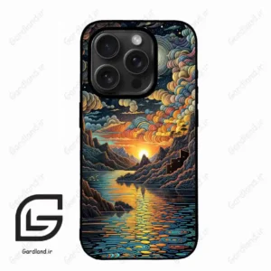 قاب گوشی آیفون 15 پرومکس (Iphone 15 Pro Max ) طرح نقاشی کد 2519