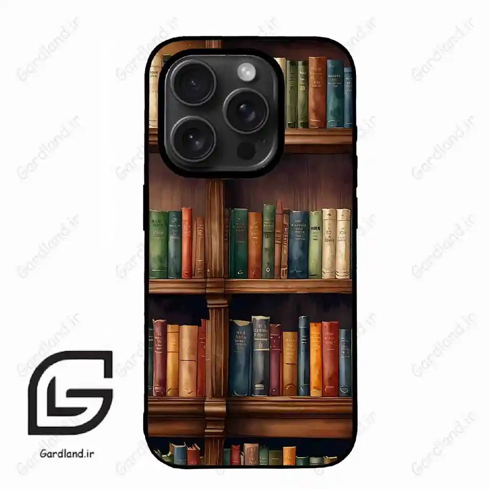 قاب گوشی آیفون 15 پرومکس (Iphone 15 Pro Max ) طرح کتابخانه کد 2527