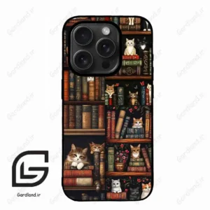 قاب گوشی آیفون 15 پرومکس (Iphone 15 Pro Max ) طرح کتابخانه کد 2532