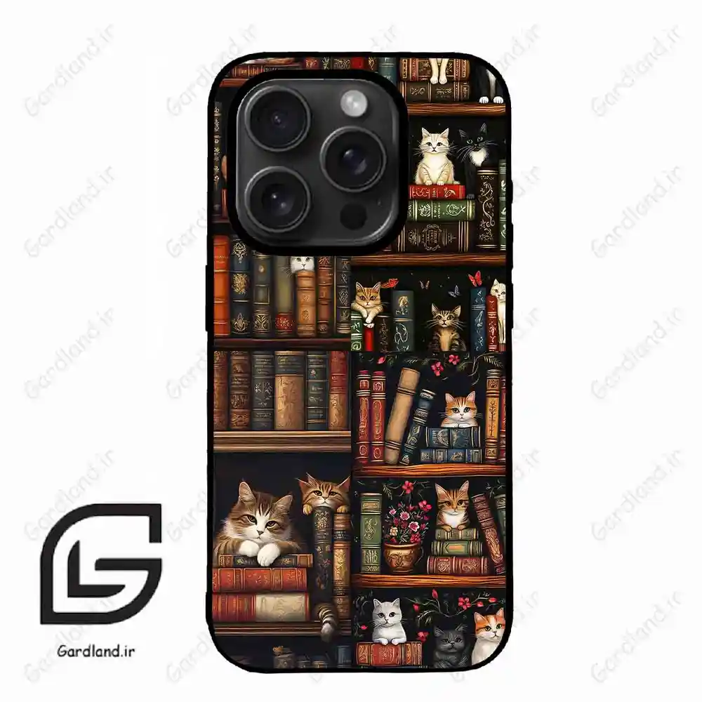 قاب گوشی آیفون 15 پرومکس (Iphone 15 Pro Max ) طرح کتابخانه کد 2532
