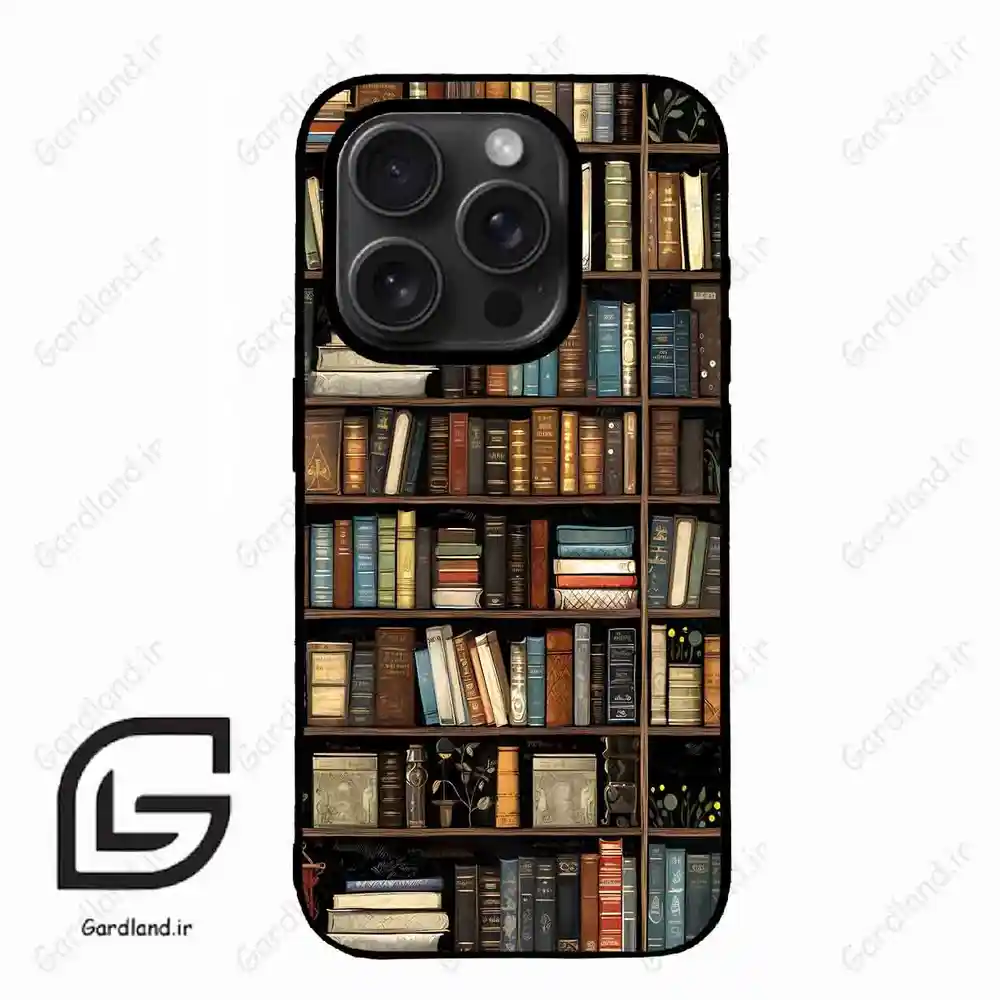 قاب گوشی آیفون 15 پرومکس (Iphone 15 Pro Max ) طرح کتابخانه کد 2533