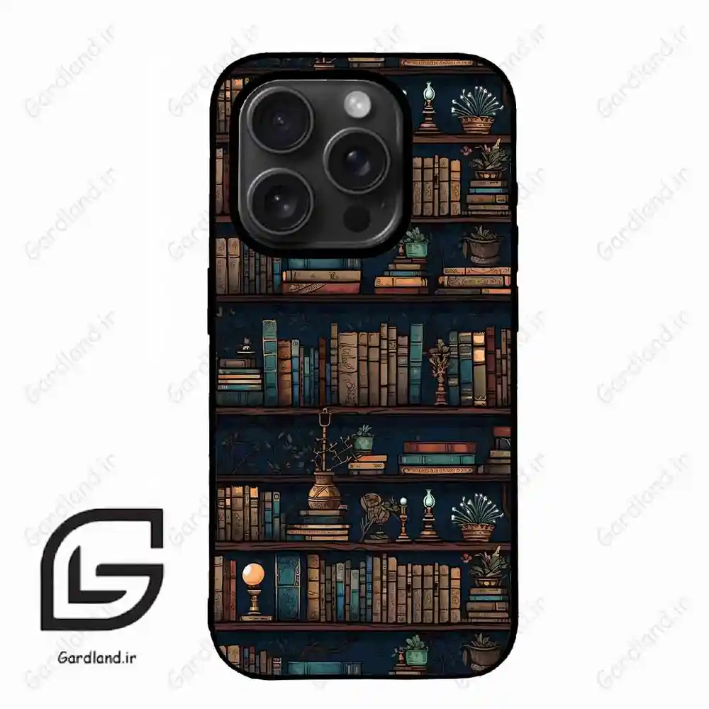 قاب گوشی آیفون 15 پرومکس (Iphone 15 Pro Max ) طرح کتابخانه کد 2536