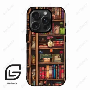 قاب گوشی آیفون 15 پرومکس (Iphone 15 Pro Max ) طرح کتابخانه کد 2537