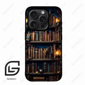 قاب گوشی آیفون 15 پرومکس (Iphone 15 Pro Max ) طرح کتابخانه کد 2541