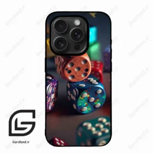 قاب گوشی آیفون 15 پرومکس (Iphone 15 Pro Max ) طرح تاس کد 2556