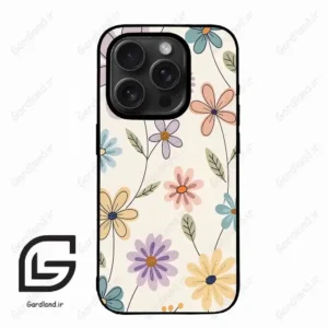 قاب گوشی آیفون 15 پرومکس (Iphone 15 Pro Max ) طرح گل کد 2587