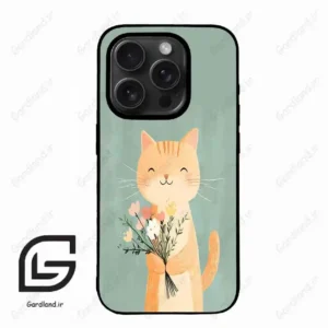 قاب گوشی آیفون 15 پرومکس (Iphone 15 Pro Max ) طرح گربه کد 2619
