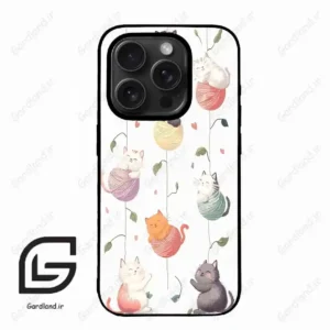 قاب گوشی آیفون 15 پرومکس (Iphone 15 Pro Max ) طرح گربه کد 2633