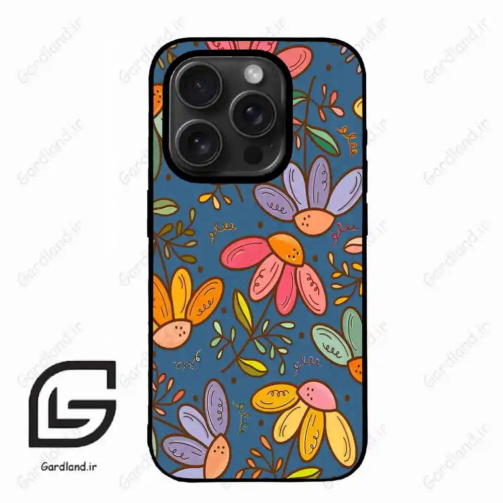 قاب گوشی آیفون 15 پرومکس (Iphone 15 Pro Max ) طرح گل کد 2685