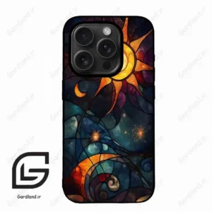 قاب گوشی آیفون 15 پرومکس (Iphone 15 Pro Max ) طرح خورشید کد 2707