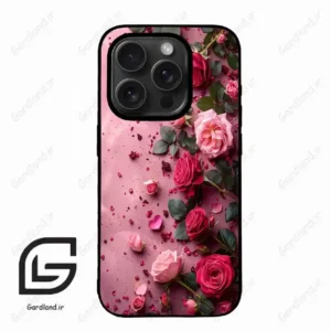 قاب گوشی آیفون 15 پرومکس (Iphone 15 Pro Max ) طرح رز کد 2744