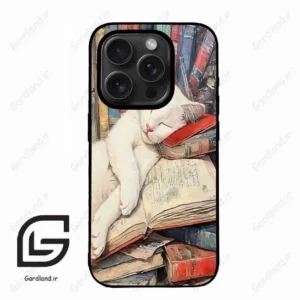 قاب گوشی آیفون 15 پرومکس (Iphone 15 Pro Max ) طرح گربه کد 2758