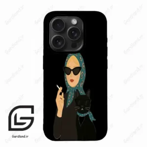 قاب گوشی آیفون 15 پرومکس (Iphone 15 Pro Max ) طرح خانومی کد 2810