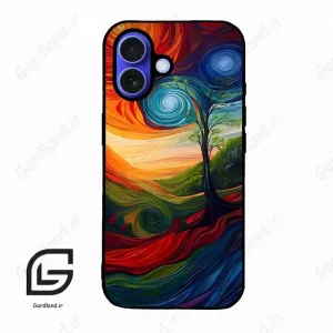 قاب گوشی آیفون 16 Iphone 16  طرح طبیعت کد 2002