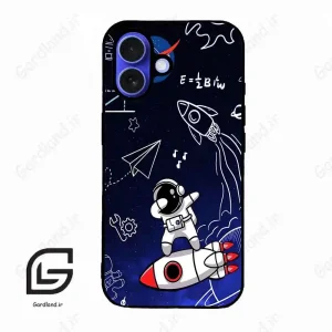 قاب گوشی آیفون 16 (Iphone 16 ) طرح فضانورد کد 2012