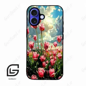 قاب گوشی آیفون 16 (Iphone 16 ) طرح گل کد 2055