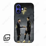 قاب گوشی آیفون 16 (Iphone 16 ) طرح مسی کد 2069