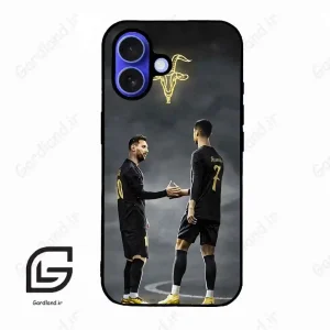 قاب گوشی آیفون 16 (Iphone 16 ) طرح مسی کد 2069