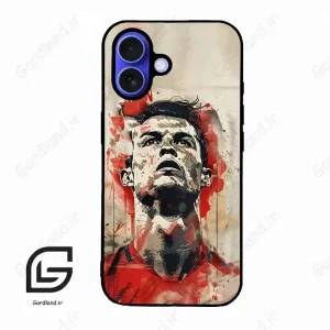 قاب گوشی آیفون 16 (Iphone 16 ) طرح رونالدو کد 2072