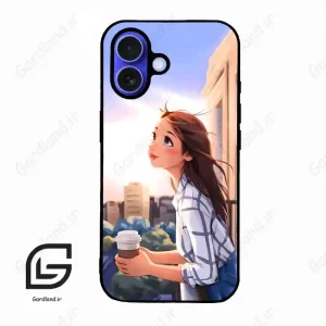 قاب گوشی آیفون 16 (Iphone 16 ) طرح دخترانه کد 2086