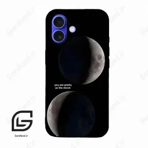 قاب گوشی آیفون 16 (Iphone 16 ) طرح ماه کد 2099