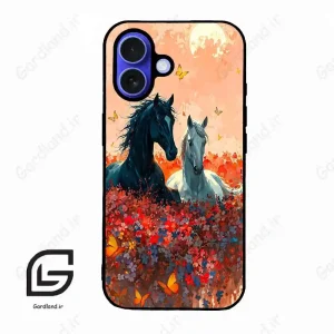 قاب گوشی آیفون 16 (Iphone 16 ) طرح اسب کد 2166
