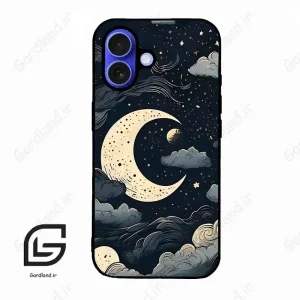 قاب گوشی آیفون 16 (Iphone 16 ) طرح ماه کد 2173