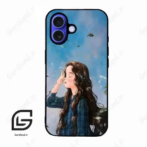 قاب گوشی آیفون 16 (Iphone 16 ) طرح دخترانه کد 2209