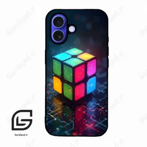 قاب گوشی آیفون 16 (Iphone 16 ) طرح مکعب کد 2222