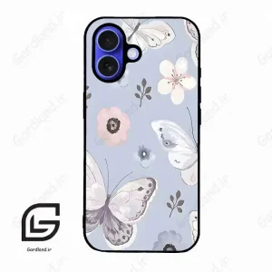 قاب گوشی آیفون 16 (Iphone 16 ) طرح پروانه کد 2256