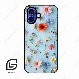 قاب گوشی آیفون 16 (Iphone 16 ) طرح گل کد 2319