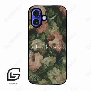 قاب گوشی آیفون 16 (Iphone 16 ) طرح گل کد 2326