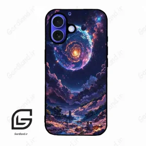 قاب گوشی آیفون 16 (Iphone 16 ) طرح ماه کد 2344