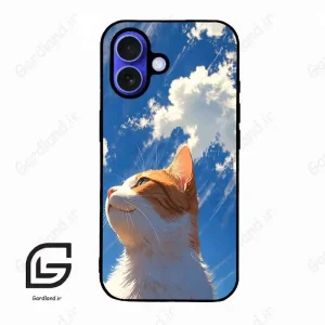 قاب گوشی آیفون 16 (Iphone 16 ) طرح گربه کد 2366