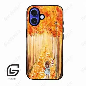 قاب گوشی آیفون 16 (Iphone 16 ) طرح پاییزی کد 2386