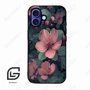 قاب گوشی آیفون 16 (Iphone 16 ) طرح گل کد 2390