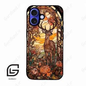 قاب گوشی آیفون 16 (Iphone 16 ) طرح گوزن کد 2391