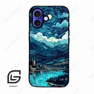 قاب گوشی آیفون 16 (Iphone 16 ) طرح شب کد 2425