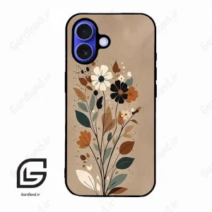 قاب گوشی آیفون 16 (Iphone 16 ) طرح گل کد 2436